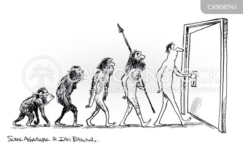 Darwin's Theory Cartoons and Comics - funny pictures from CartoonStock