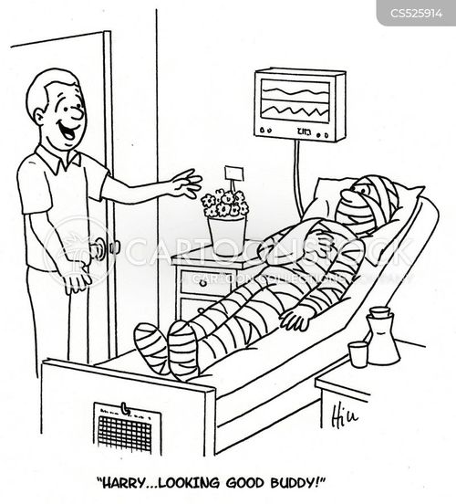 Body Cast Cartoons And Comics Funny Pictures From Cartoonstock