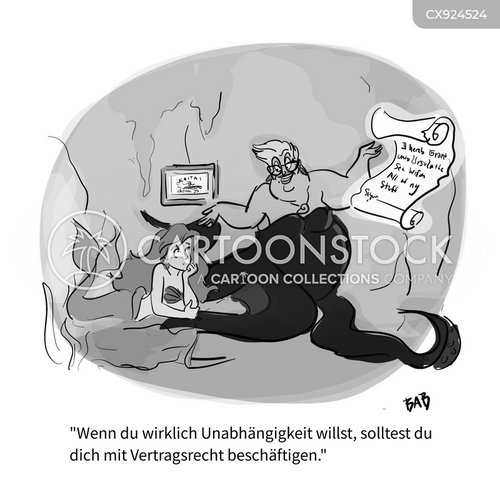 Cartoons und Karikaturen mit Mentor-mentee-beziehung