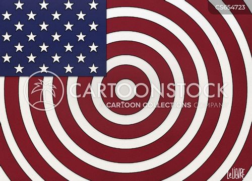 Us Target Cartoons and Comics - funny pictures from CartoonStock