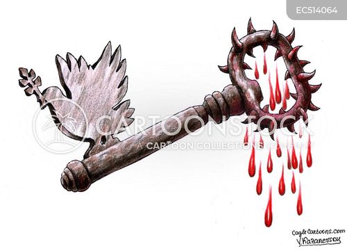 Key Symbolism Cartoons and Comics - funny pictures from CartoonStock