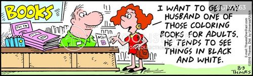 Subtle Colors Cartoons and Comics - funny pictures from CartoonStock