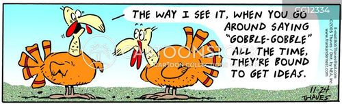 Gobble Up Cartoons and Comics - funny pictures from CartoonStock