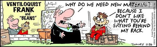 Puppet Banter Cartoons and Comics - funny pictures from CartoonStock