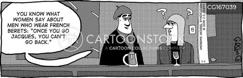 Beret-wearing Cartoons and Comics - funny pictures from CartoonStock