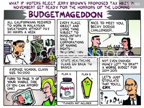 Budget Warning Cartoons and Comics - funny pictures from CartoonStock