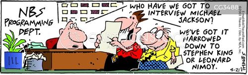 Interview Program Cartoons and Comics - funny pictures from CartoonStock