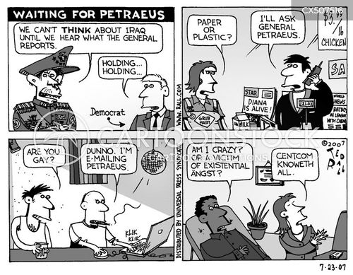 Petraeus Cartoons and Comics - funny pictures from CartoonStock