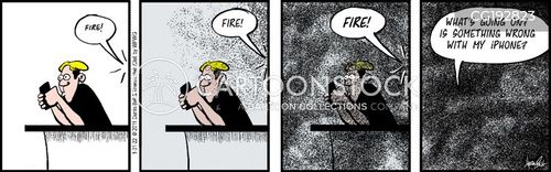 Iphone Fan Cartoons and Comics - funny pictures from CartoonStock