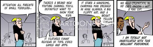 Youtuber Cartoons and Comics - funny pictures from CartoonStock