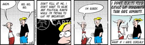 Eat Politics Cartoons and Comics - funny pictures from CartoonStock