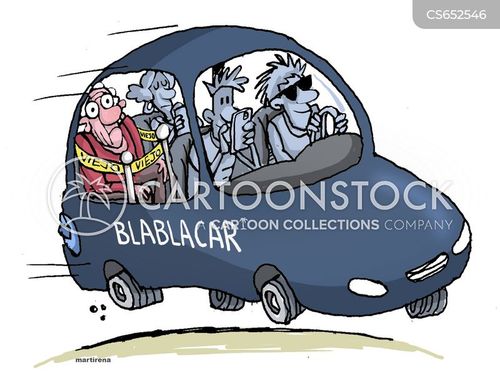 Ridesharing Cartoons and Comics - funny pictures from CartoonStock