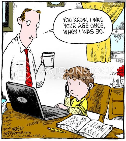 Kids In Control Cartoons and Comics - funny pictures from CartoonStock