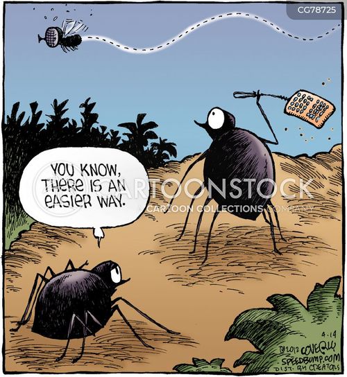 Flyswatter Cartoons and Comics - funny pictures from CartoonStock