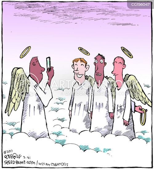 Angels In Cartoons