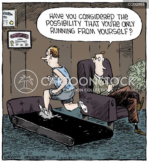 Running Motivation Cartoons and Comics - funny pictures from CartoonStock