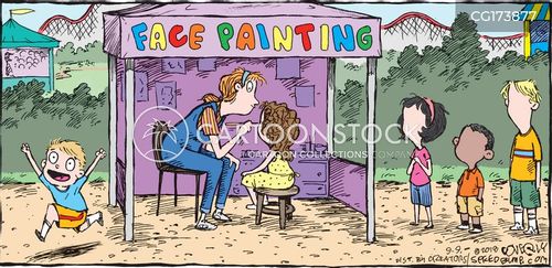 Face Powder Cartoons and Comics - funny pictures from CartoonStock