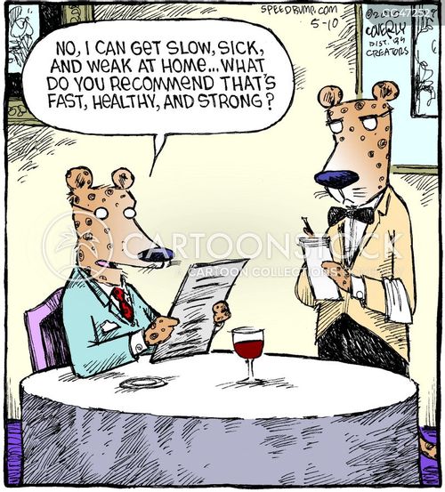 Strong Vs. Weak Cartoons and Comics - funny pictures from CartoonStock