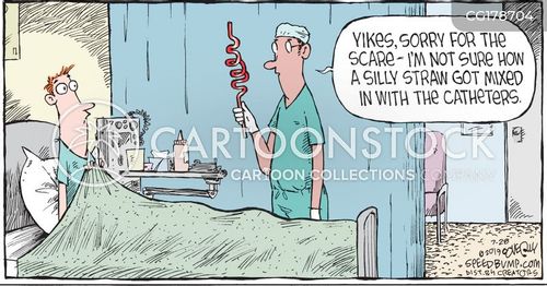 Heart Catheter Cartoons and Comics - funny pictures from CartoonStock