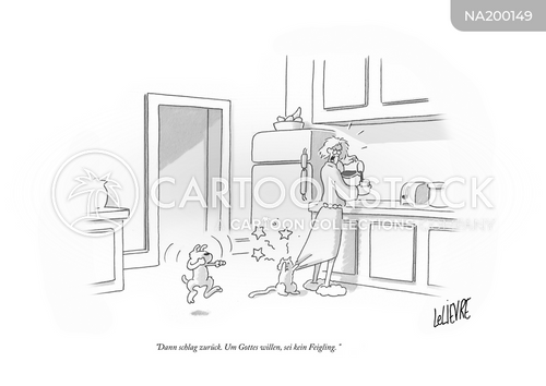 Cartoons und Karikaturen mit Läuft Weg, image size:500x354