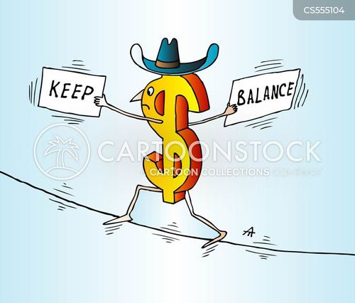 Balancing Act Cartoons and Comics - funny pictures from CartoonStock