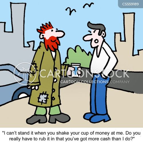 Cash Strapped Cartoons and Comics - funny pictures from CartoonStock