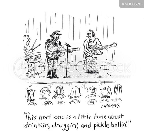 Rock An' Roll Cartoons and Comics - funny pictures from CartoonStock