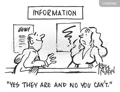 Cannot Help Cartoon Unhelpful Cartoons and Comics - funny pictures from CartoonStock