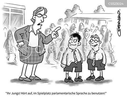 Cartoons und Karikaturen mit Parlamentarische Debatten