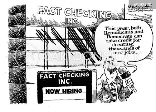 Factcheck Cartoon Model Campaign Fact Checking Cartoons and Comics - funny pictures from ...
