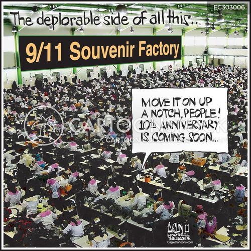 9/11 Artifacts Cartoons and Comics - funny pictures from CartoonStock