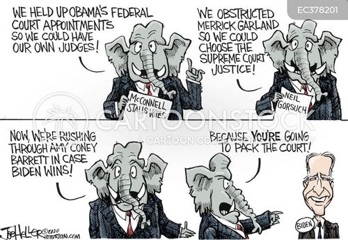 Liberal Judges Cartoons and Comics - funny pictures from CartoonStock