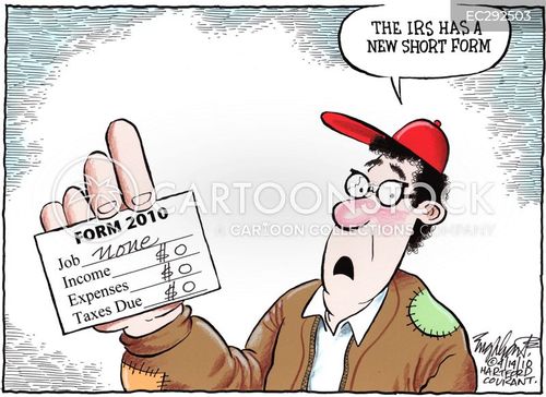 Tax Deadline Cartoons and Comics - funny pictures from CartoonStock