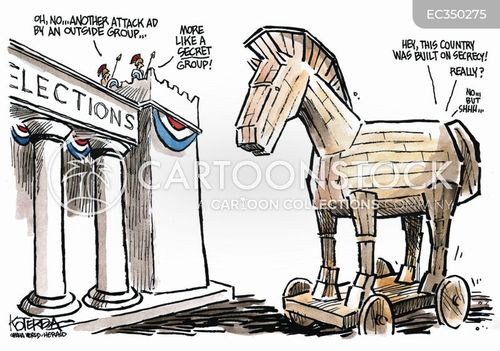 Attack Cartoons and Comics - funny pictures from CartoonStock