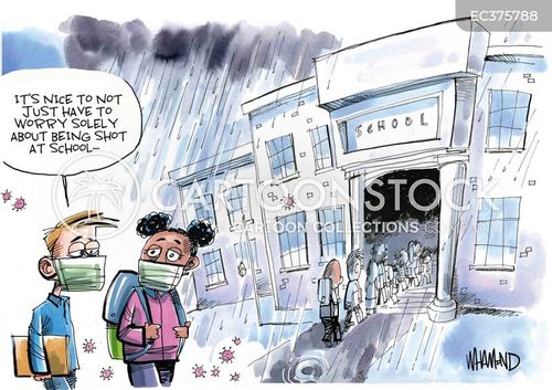 Cartoon Risk School Students Face Risk Cartoons and Comics - funny pictures from CartoonStock