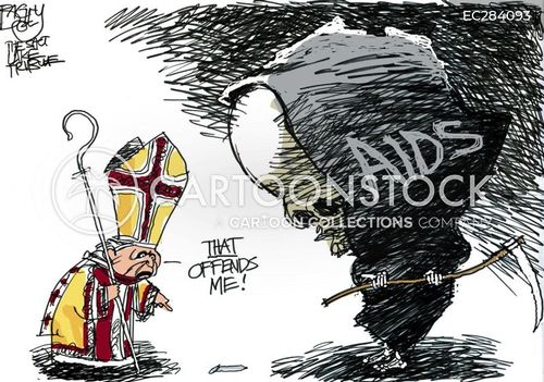 Hiv/aids Cartoons and Comics - funny pictures from CartoonStock