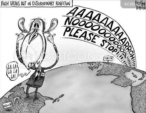 Extraordinary Rendition Cartoons and Comics - funny pictures from ...