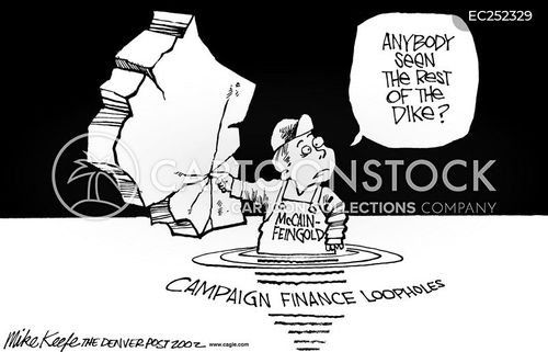 Campaign Finance Laws Cartoons and Comics - funny pictures from ...