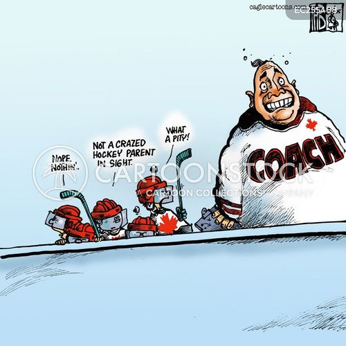 Hockey Fan Cartoons and Comics - funny pictures from CartoonStock