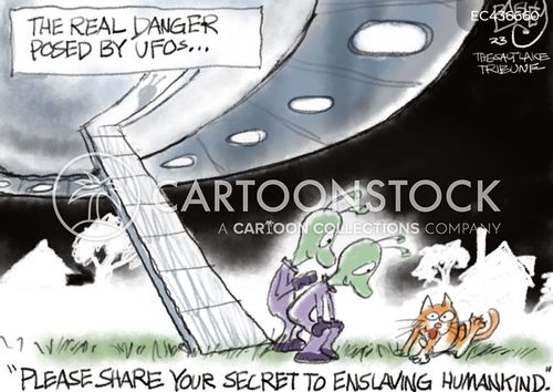 Alien Contact Cartoons and Comics - funny pictures from CartoonStock