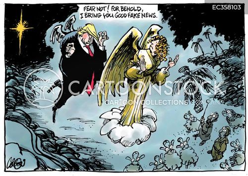 Political Christmas Cartoons and Comics - funny pictures from CartoonStock