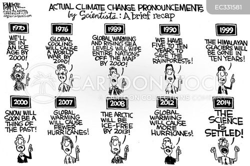 Climate Timeline Cartoons and Comics - funny pictures from CartoonStock
