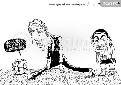 Penalty Shootout Cartoons and Comics - funny pictures from CartoonStock