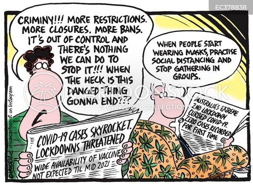 Secure Lockdown Cartoon Lockdown 2.0 Cartoons and Comics - funny pictures from CartoonStock