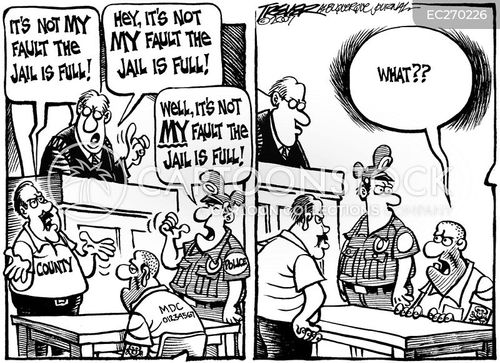 Corrections Officer Cartoons and Comics - funny pictures from CartoonStock