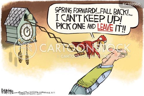 Spring Forward Funny Animal