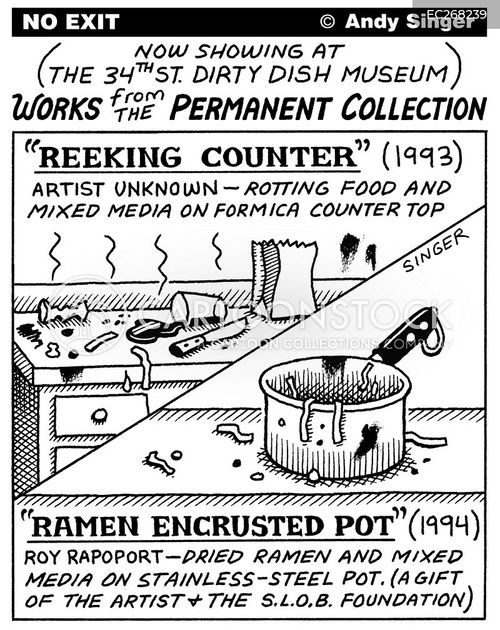 Dishcloth Cartoons and Comics - funny pictures from CartoonStock