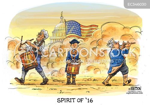 Spirit Of 76 Cartoons and Comics - funny pictures from CartoonStock