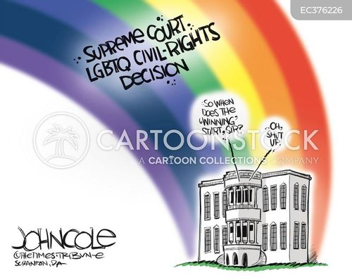 Lgbtq Rights Victory Cartoons and Comics - funny pictures from CartoonStock