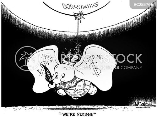 Dumbo Inflation Dumbo Cartoons and Comics - funny pictures from CartoonStock